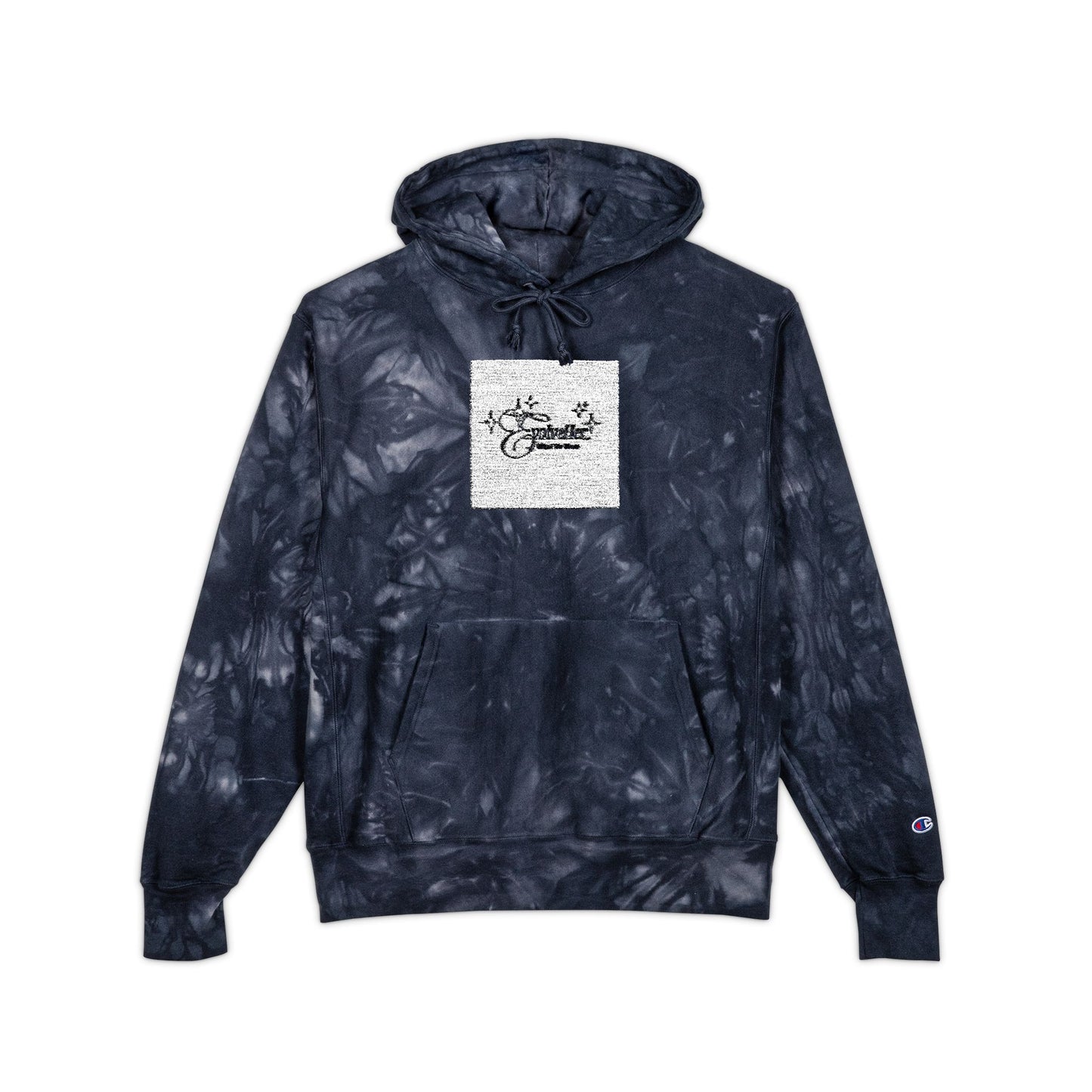 Unisex Champion Tie-Dye Hoodie (Embroidery)