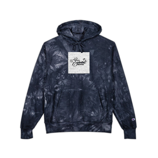 Unisex Champion Tie-Dye Hoodie (Embroidery)