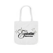 Tote Bag — 'Godwiller' Black Script Logo Canvas Tote (Everyday Carry, Grocery & Gift)