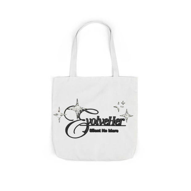 Tote Bag — 'Godwiller' Black Script Logo Canvas Tote (Everyday Carry, Grocery & Gift)