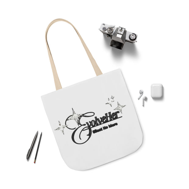 Tote Bag — 'Godwiller' Black Script Logo Canvas Tote (Everyday Carry, Grocery & Gift)