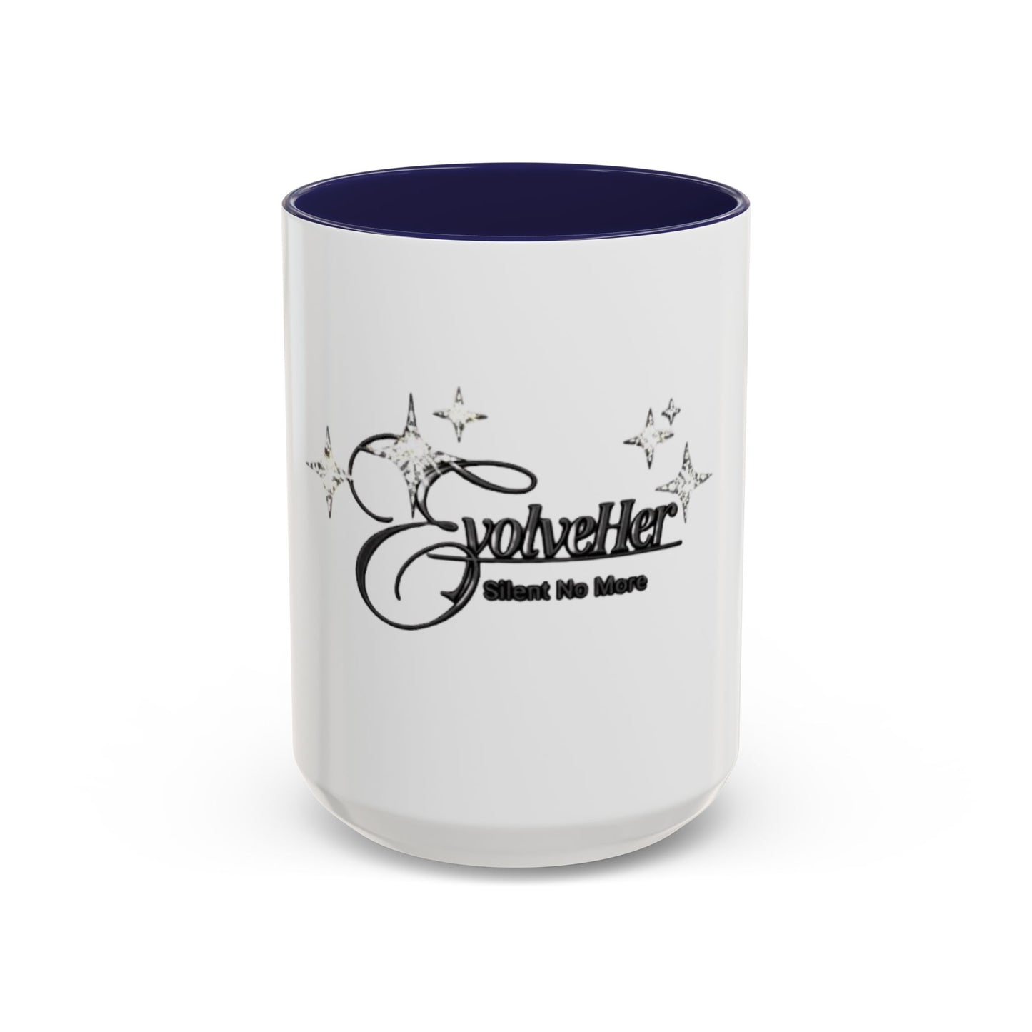 Gothic Sparkle Coffee Mug — “SpookyHer About To Haunt” Accent Ceramic Mug (11/15oz)
