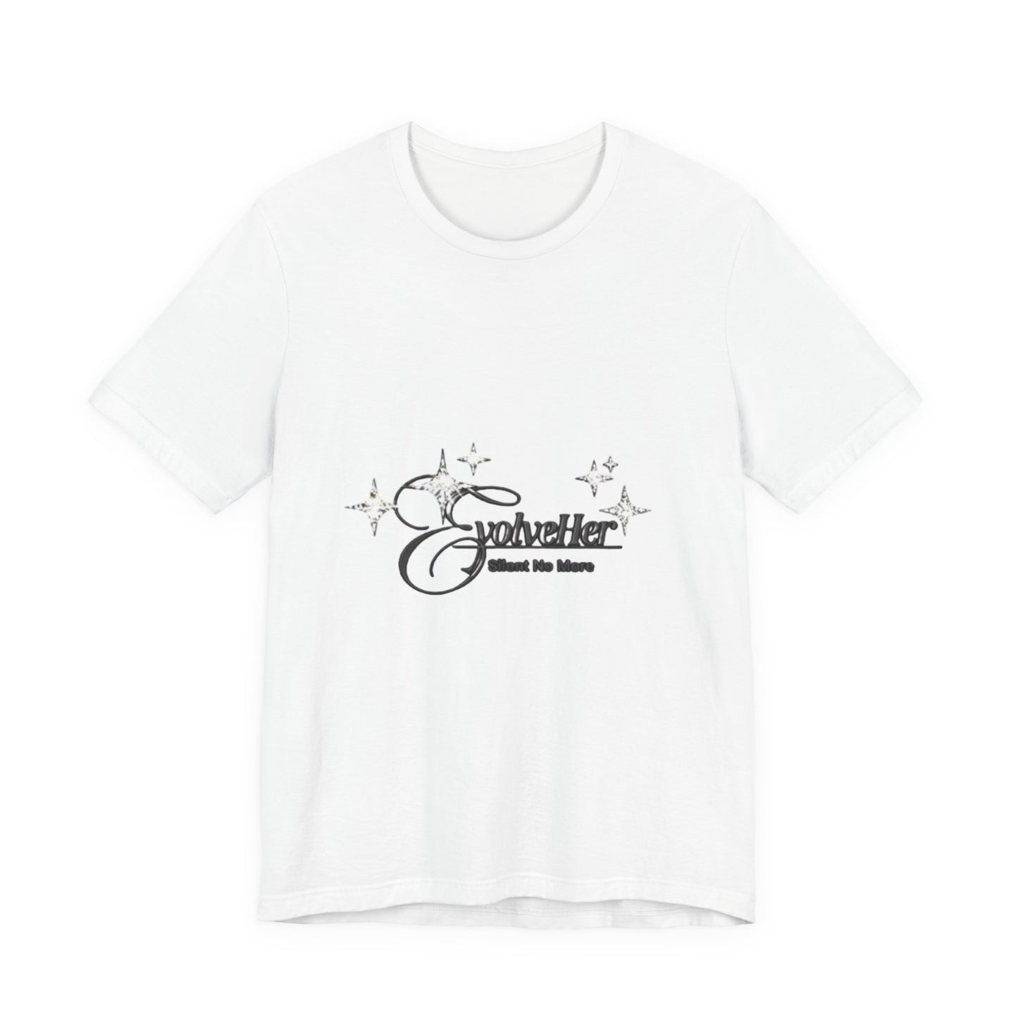 Traveller Glitter Script Tee — 'Around the Moon' Retro Graphic T-Shirt