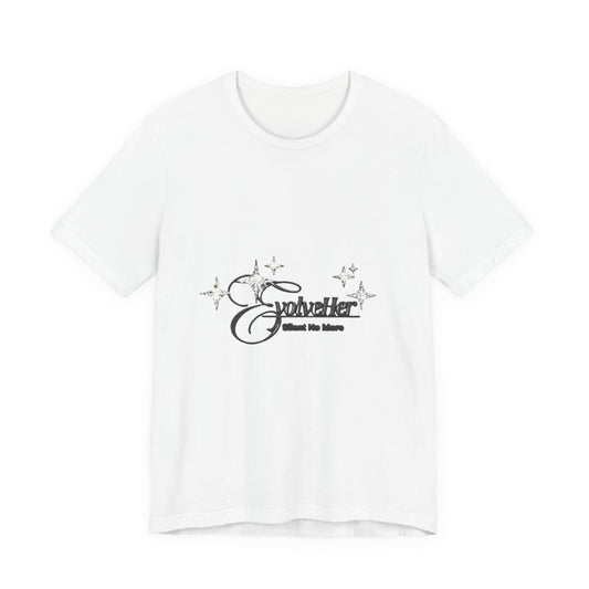 Traveller Glitter Script Tee — 'Around the Moon' Retro Graphic T-Shirt