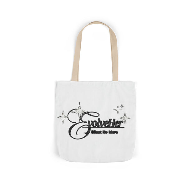Tote Bag — 'Godwiller' Black Script Logo Canvas Tote (Everyday Carry, Grocery & Gift)