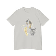 T-Shirt — 'Carried When I Couldn't Walk' Inspirational Footprints Tee