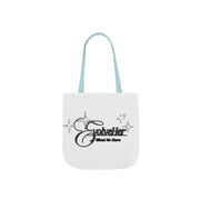 Tote Bag — 'Godwiller' Black Script Logo Canvas Tote (Everyday Carry, Grocery & Gift)