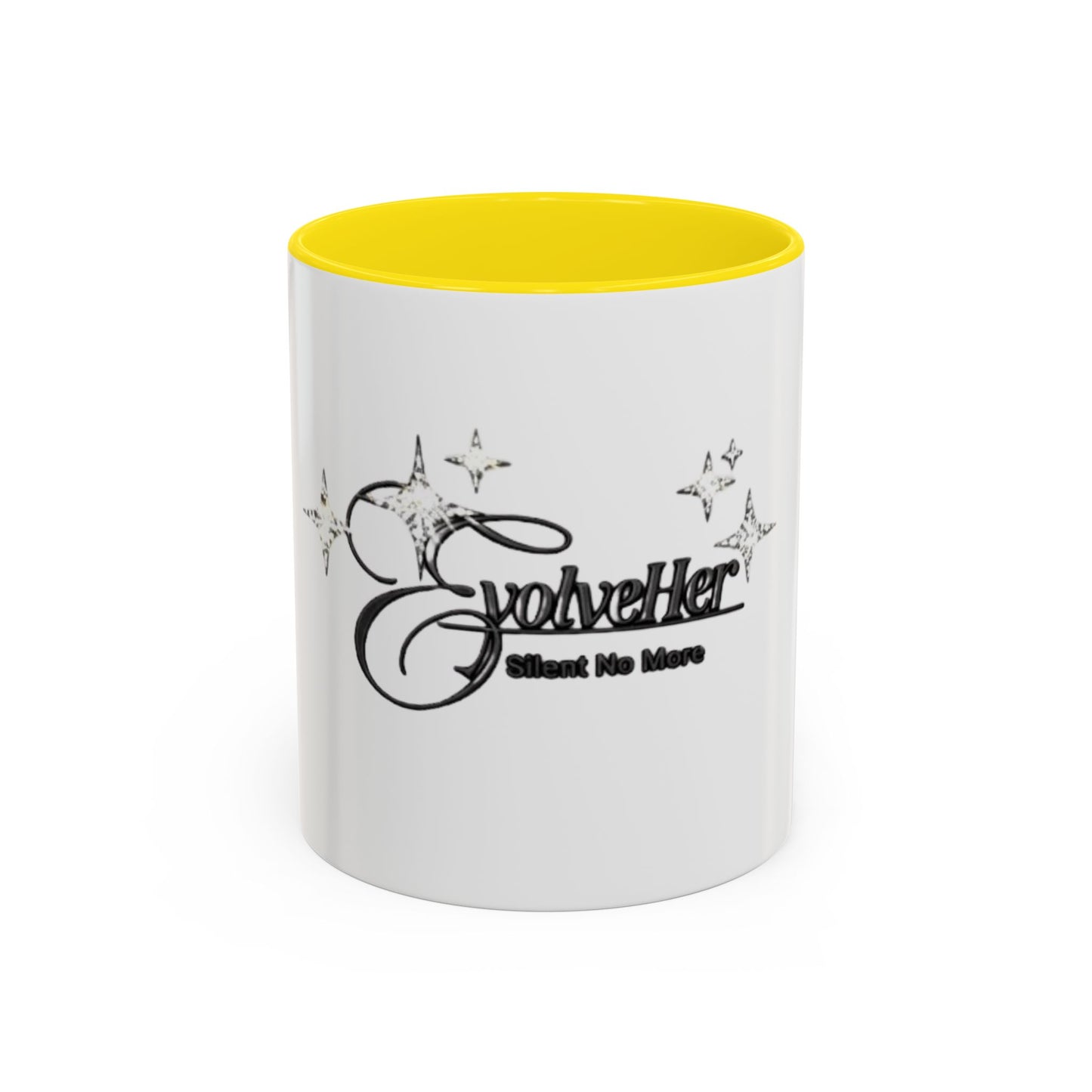 Gothic Sparkle Coffee Mug — “SpookyHer About To Haunt” Accent Ceramic Mug (11/15oz)