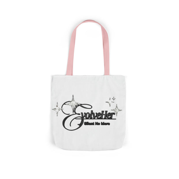 Tote Bag — 'Godwiller' Black Script Logo Canvas Tote (Everyday Carry, Grocery & Gift)