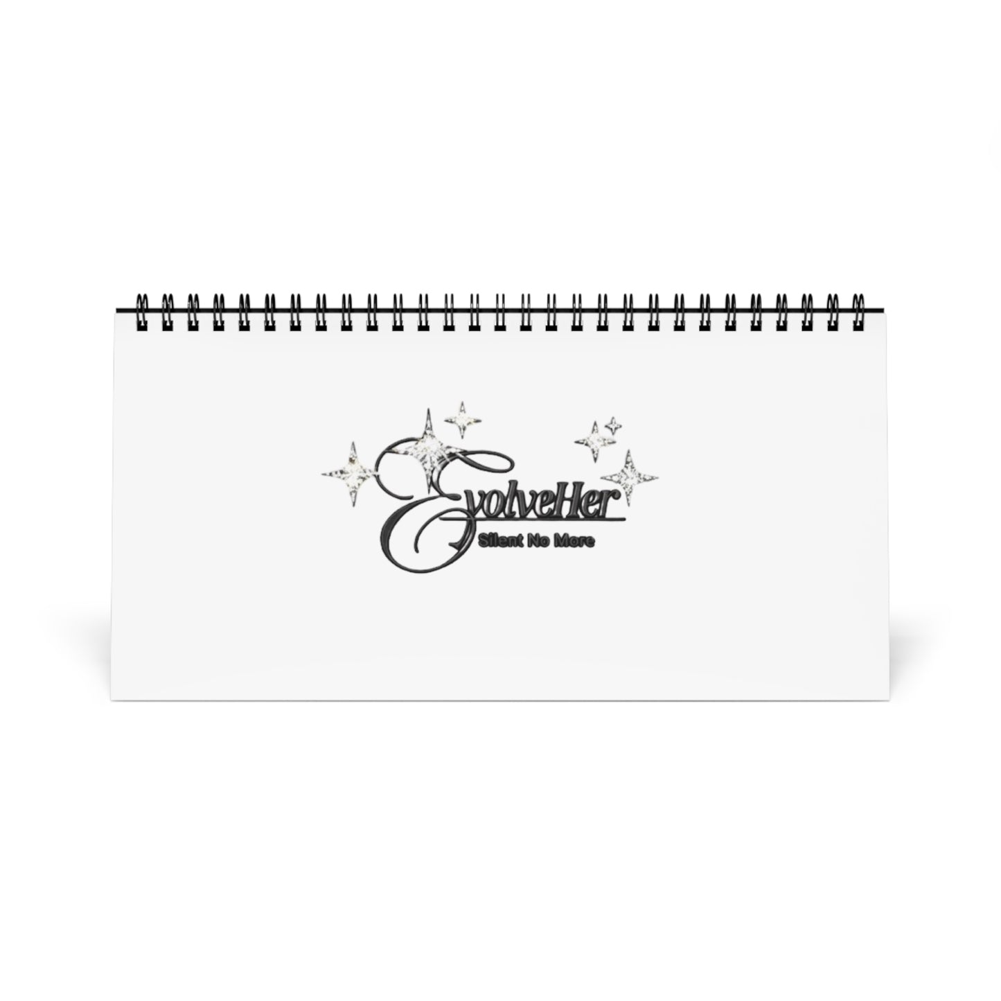 Desktop Calendar – Minimalist Sparkle “GaveHer” Logo Planner
